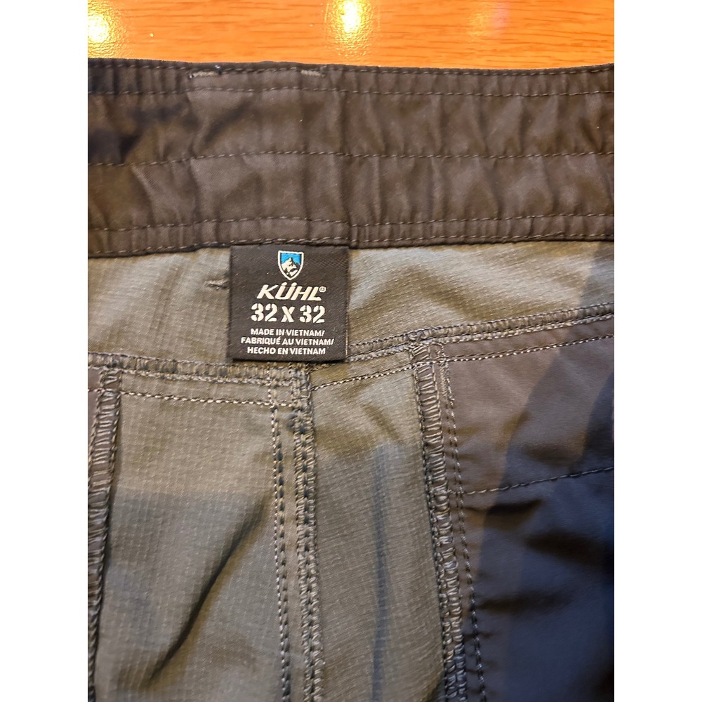 Kuhl Radikl Mens 32x32 Hiking Pants Carbon Grey Technical Outdoor Workwear 5166 - Picture 5 of 12